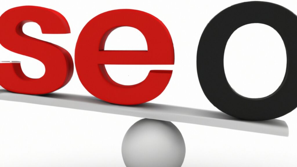 What do you need to balance when doing seo